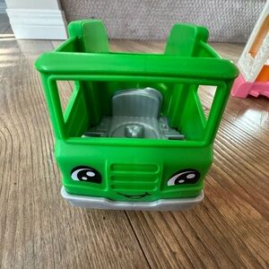 Little People truck and house lot.